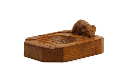 Lot 207 - A Robert Mouseman Thompson oak ashtray