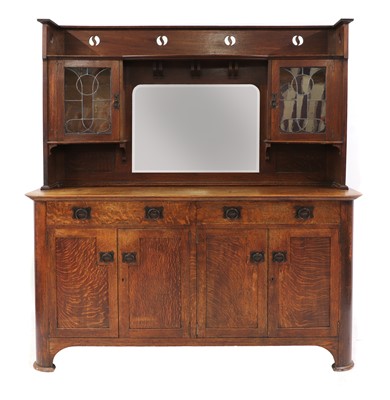 Lot 183 - An Arts and Crafts oak dresser