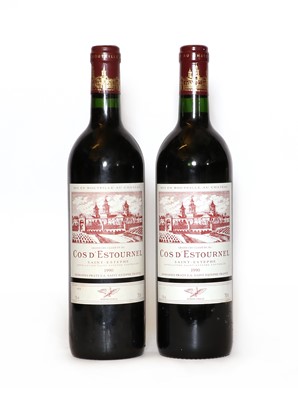 Lot 154 - Château Cos d'Estournel, Saint-Estèphe, 2eme Cru, 1990, (2)