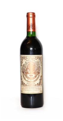 Lot 82 - Chateau Pichon Baron au Baron de Pichon-Longueville, 2eme Cru Classe, Pauillac, 1986, (1)