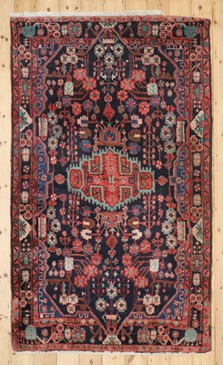 Lot 475 - A Persian wool rug
