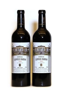 Lot 81 - Chateau Leoville Barton, 2eme Cru Classe, Saint Julien, 2002, (2)