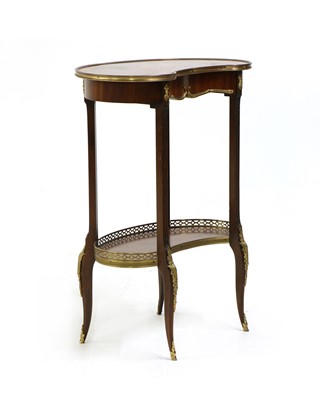 Lot 422 - A late Victorian inlaid rosewood occasional table