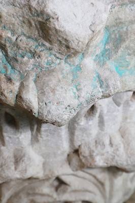 Lot 86 - A Roman marble column capital of the Corinthian order