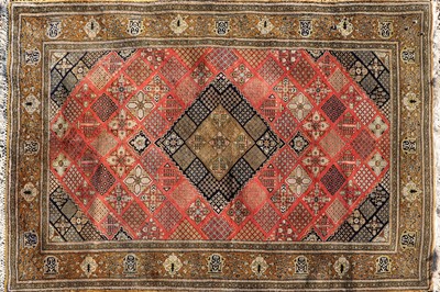 Lot 258 - An Isfahan silk rug