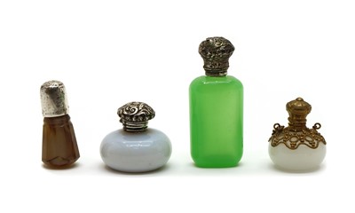 Lot 70 - A collection of scent bottles