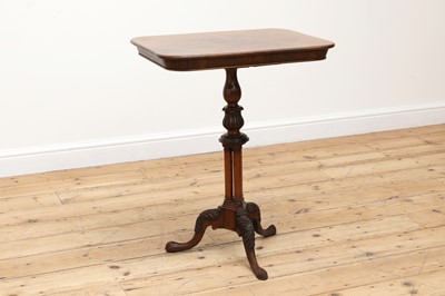 Lot 43 - A rosewood tripod table in the manner of Gillows