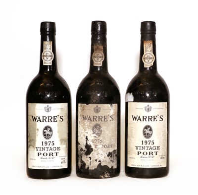 Lot 274 - Warres, Vintage Port, 1975, LN x 3, (3)