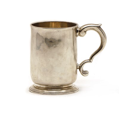 Lot 19 - A provincial silver mug