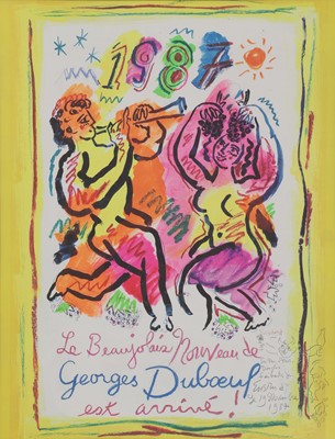 Lot 107 - 'Le Beaujolais Nouveau de Georges Duboeuf est arrivé!'
