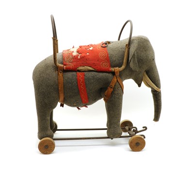 Lot 50A - A Steiff elephant