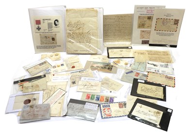 Lot 362A - Two folders of foreign covers