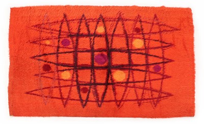 Lot 452 - An Axminster rya rug or wall hanging