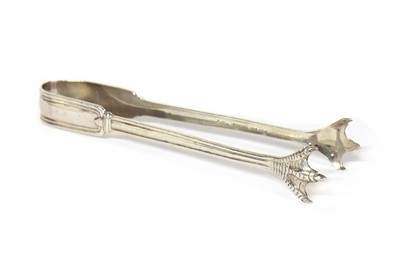 Lot 184 - A pair of Cartier sterling silver tongs