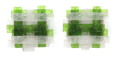 Lot 547 - A pair of Italian wall lights