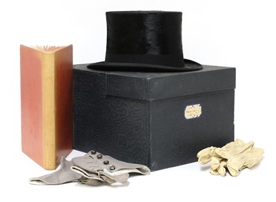 Lot 80 - A silk top hat