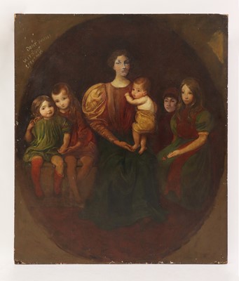 Lot 243 - George de Forest Brush (American, 1855-1941)
