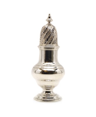 Lot 15 - A George lll silver sugar sifter