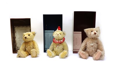 Lot 262 - Three Steiff teddy bears