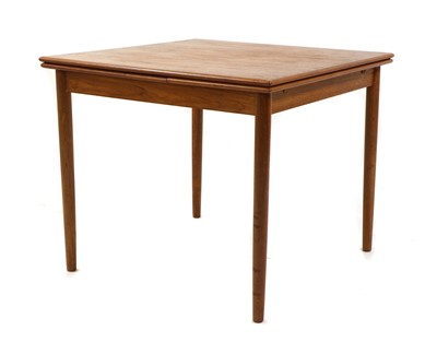 Lot 462 - A Danish teak dining table