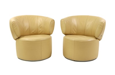 Lot 560 - A pair of German 'RB 684' armchairs