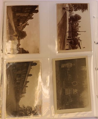 Lot 296 - Fifty four postcards of Epping Essex