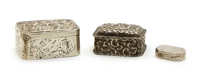 Lot 27 - A Hanau silver box