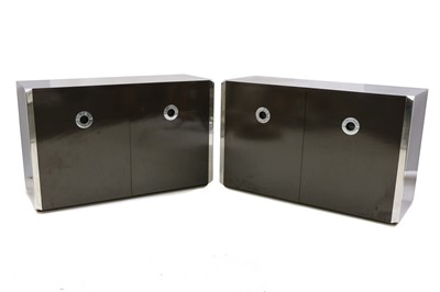 Lot 535 - A pair of Italian lacquered chests