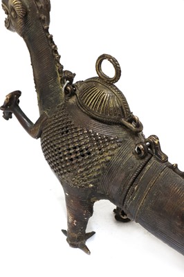 Lot 31 - BRONZE DINOSAUR
