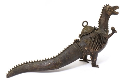 Lot 31 - BRONZE DINOSAUR