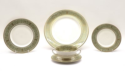 Lot 302 - A Royal Doulton porcelain twelve setting dinner service