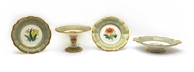 Lot 303 - A Granger 810 porcelain part dessert service