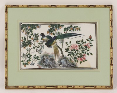 Lot 131 - Four Chinese pith paper paintings