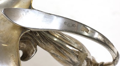 Lot 100 - A WMF silver-plated figural dish