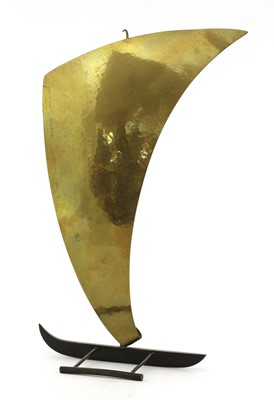 Lot 325 - A Hagenauer South Pacific outrigger under sail