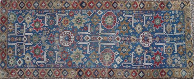 Lot 362 - A tribal wool runner