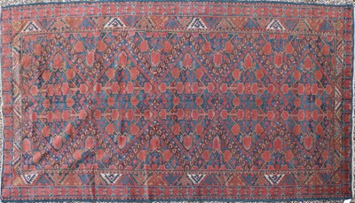 Lot 355 - A Beshir tribal wool rug