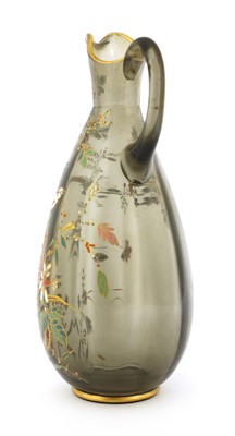 Lot 88 - An Émile Gallé glass carafe