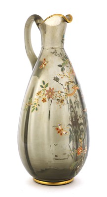 Lot 88 - An Émile Gallé glass carafe