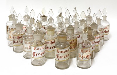 Lot 583 - HERBALIST’S JARS