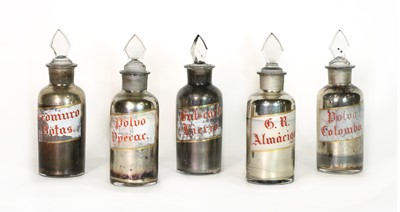 Lot 582 - HERBALIST JARS