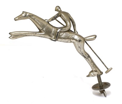 Lot 243 - A Hagenauer cast and silvered car mascot