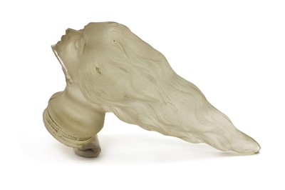 Lot 167 - A glass car mascot