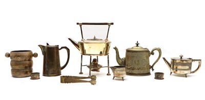 Lot 45 - A collection of mixed silver-plated wares