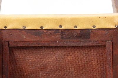 Lot 118 - A walnut side chair