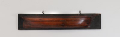 Lot 269 - A shipbuilder's half hull model