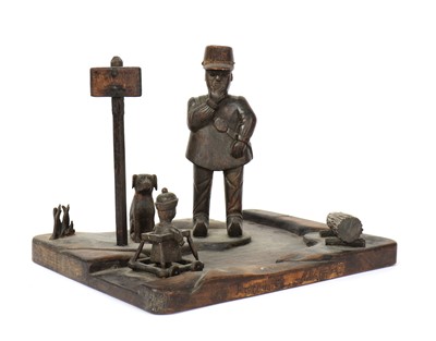 Lot 604 - 'EST-CE UN PIETON OU UNE VOITURE?' (IS IT A PEDESTRIAN OR A CAR?)