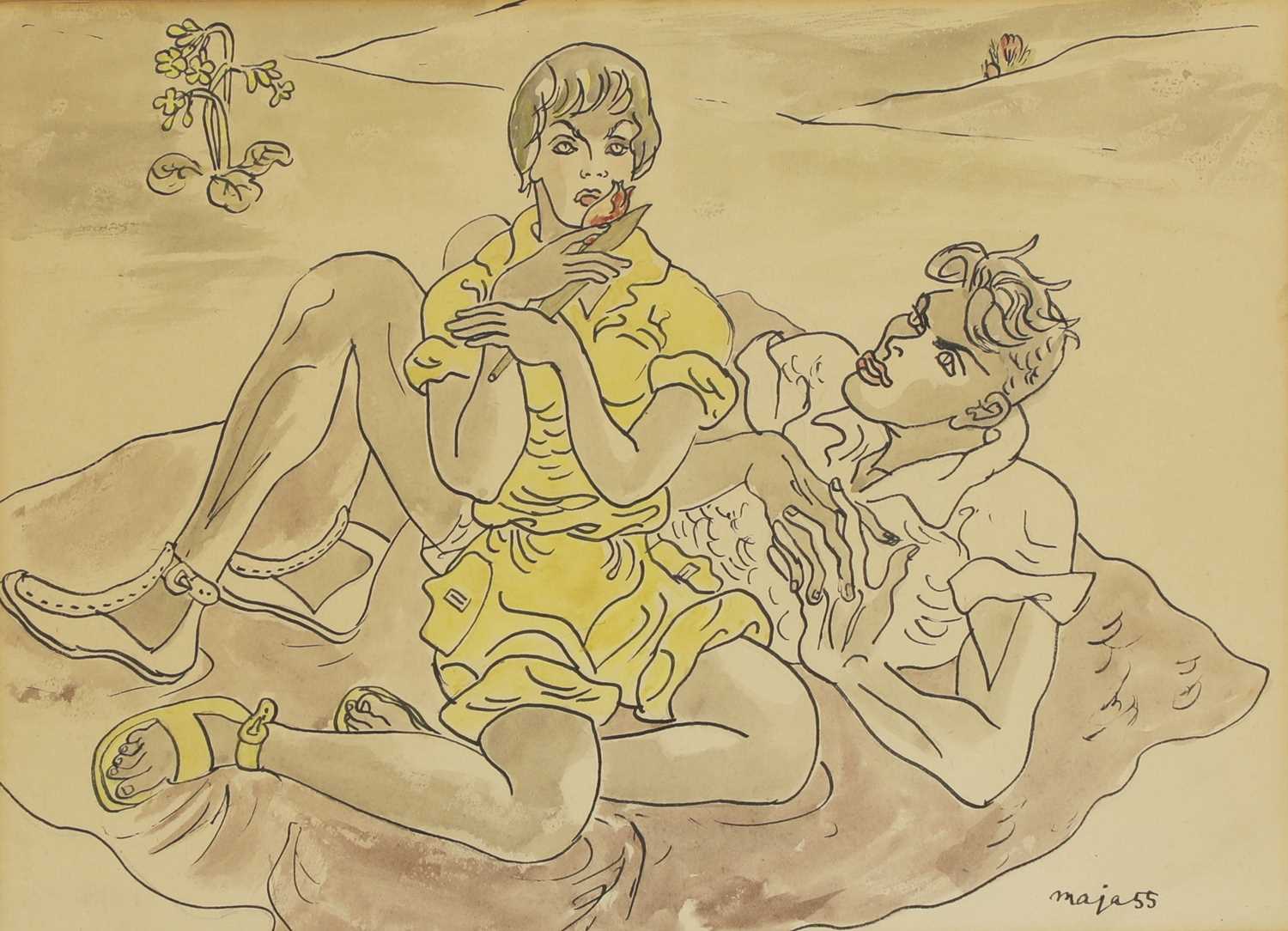 Lot 185 - Maja Berezouska (Polish, 1893-1978)