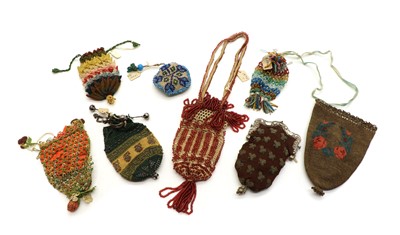 Lot 134 - A collection of eight coin purses