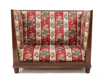 Lot 275 - A mahogany settee